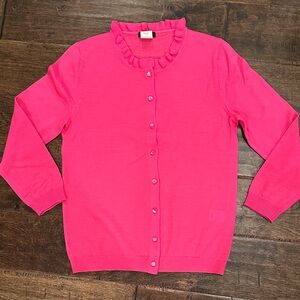 Women's Bright Pink Knit Sweater